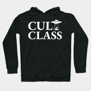 Wolf UFO Cult Class Art Logo Hoodie